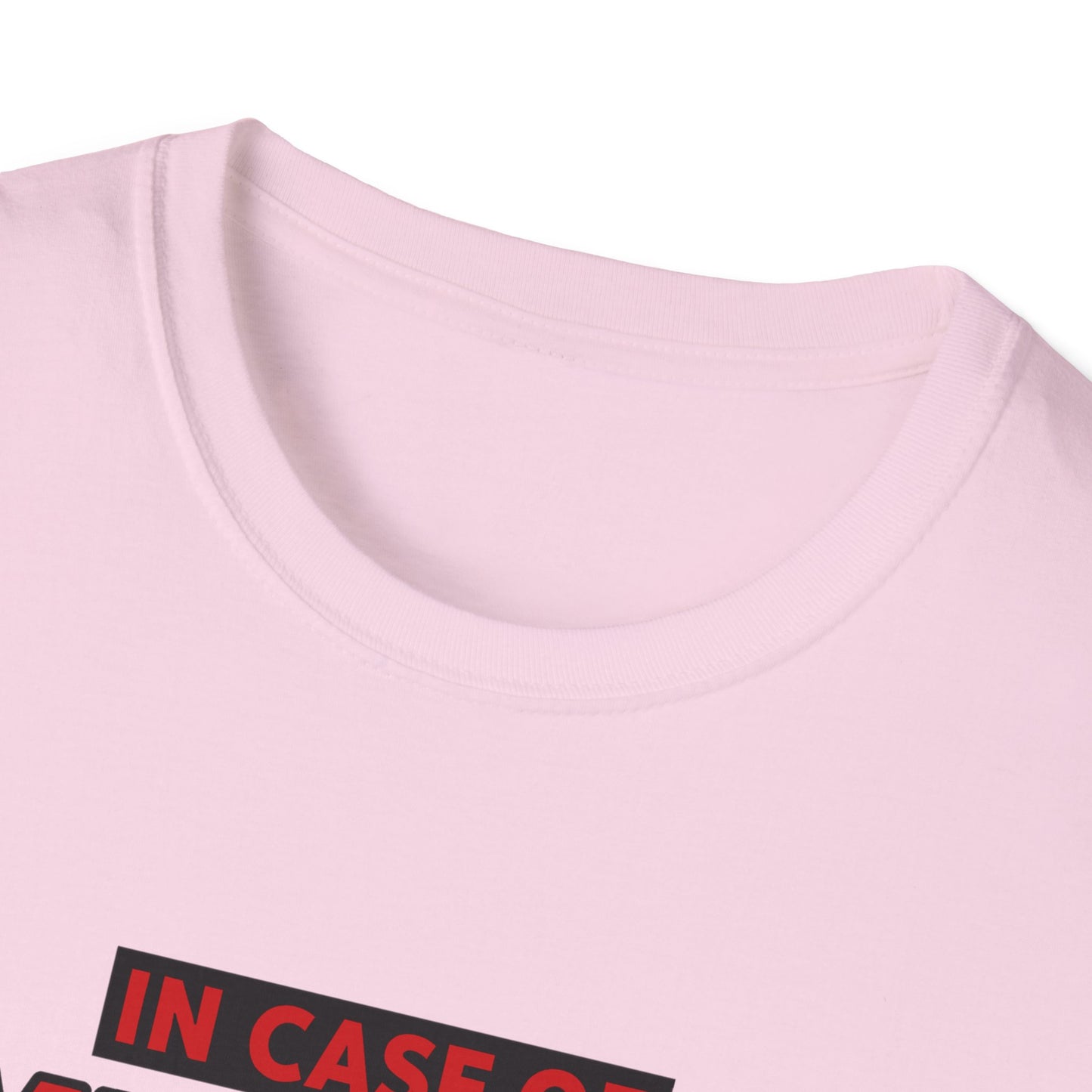 Emergency Alert Custom Text | Unisex Softstyle Tee