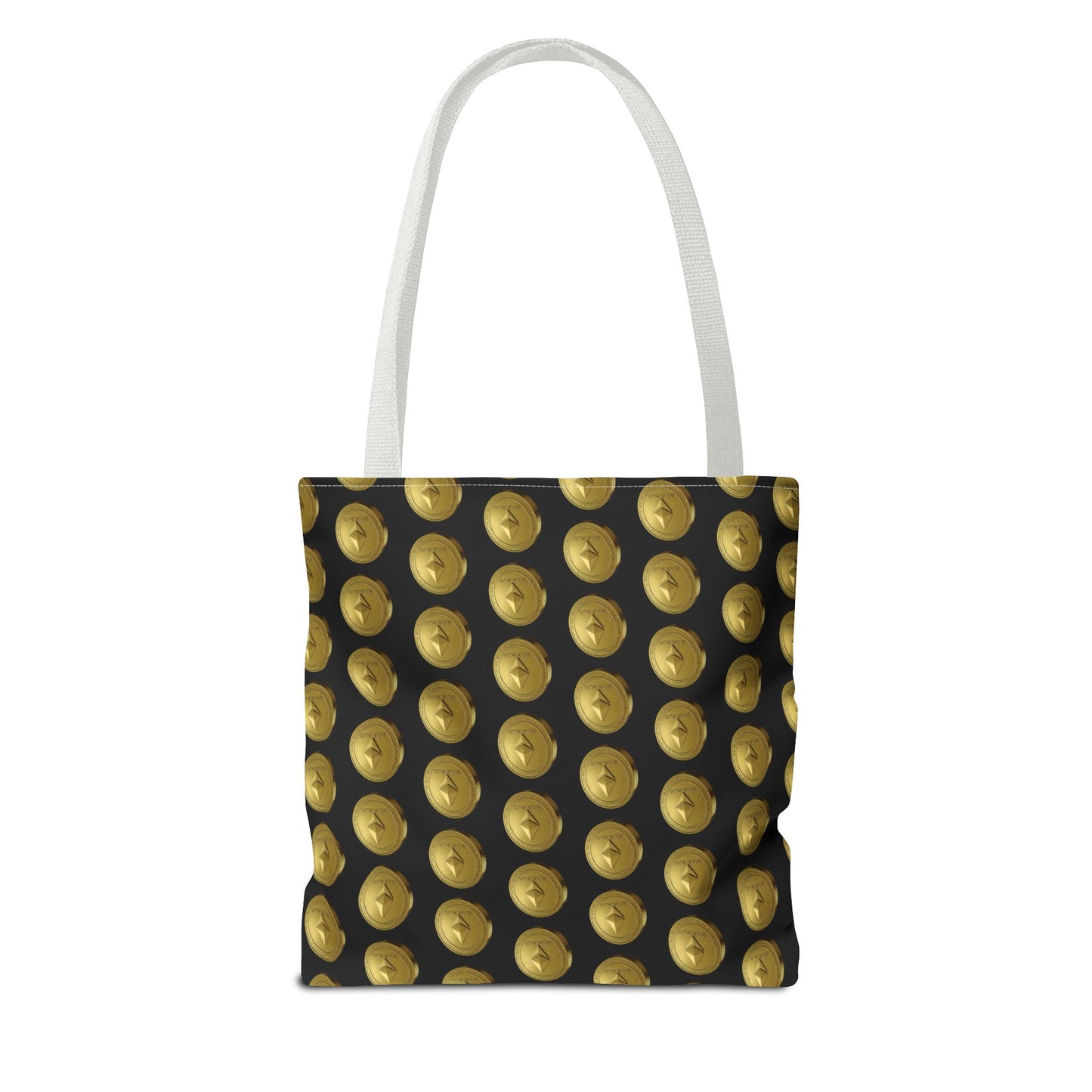 Ethereum Crypto Coin Pattern Tote Bag | Perfect for Gifts, Shopping, Beach Days, or Events