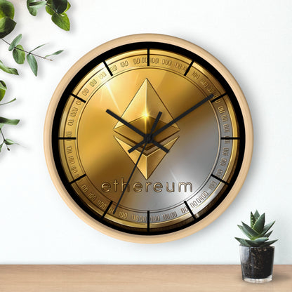 Ethereum Coin Wall Clock
