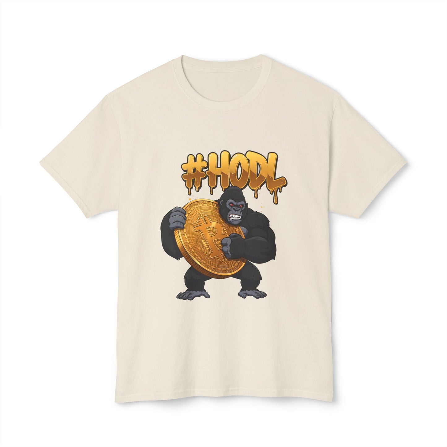 BITCOIN Crypto T-shirt featuring #HODL Ape