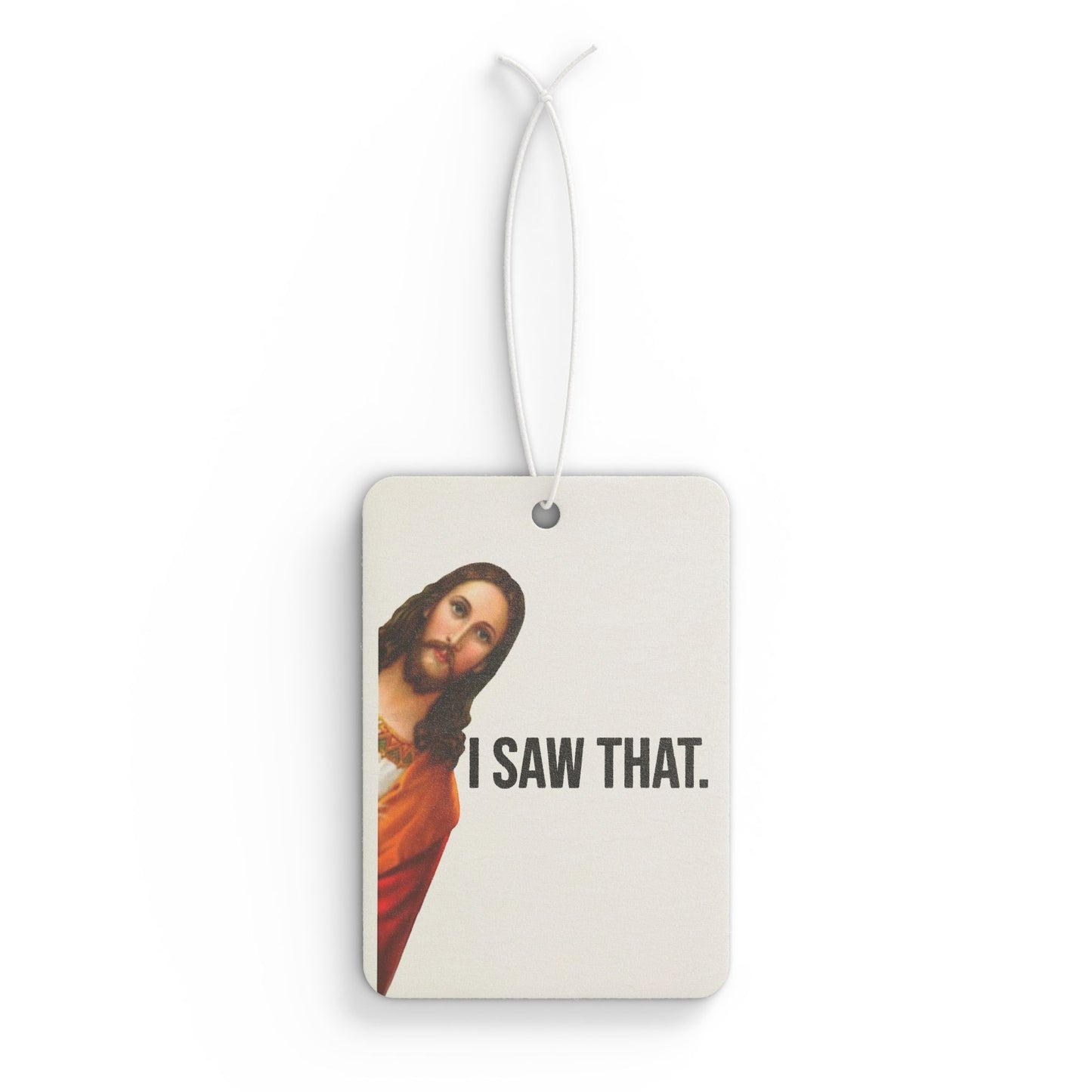 Custom Funny Jesus | Car Air Freshener
