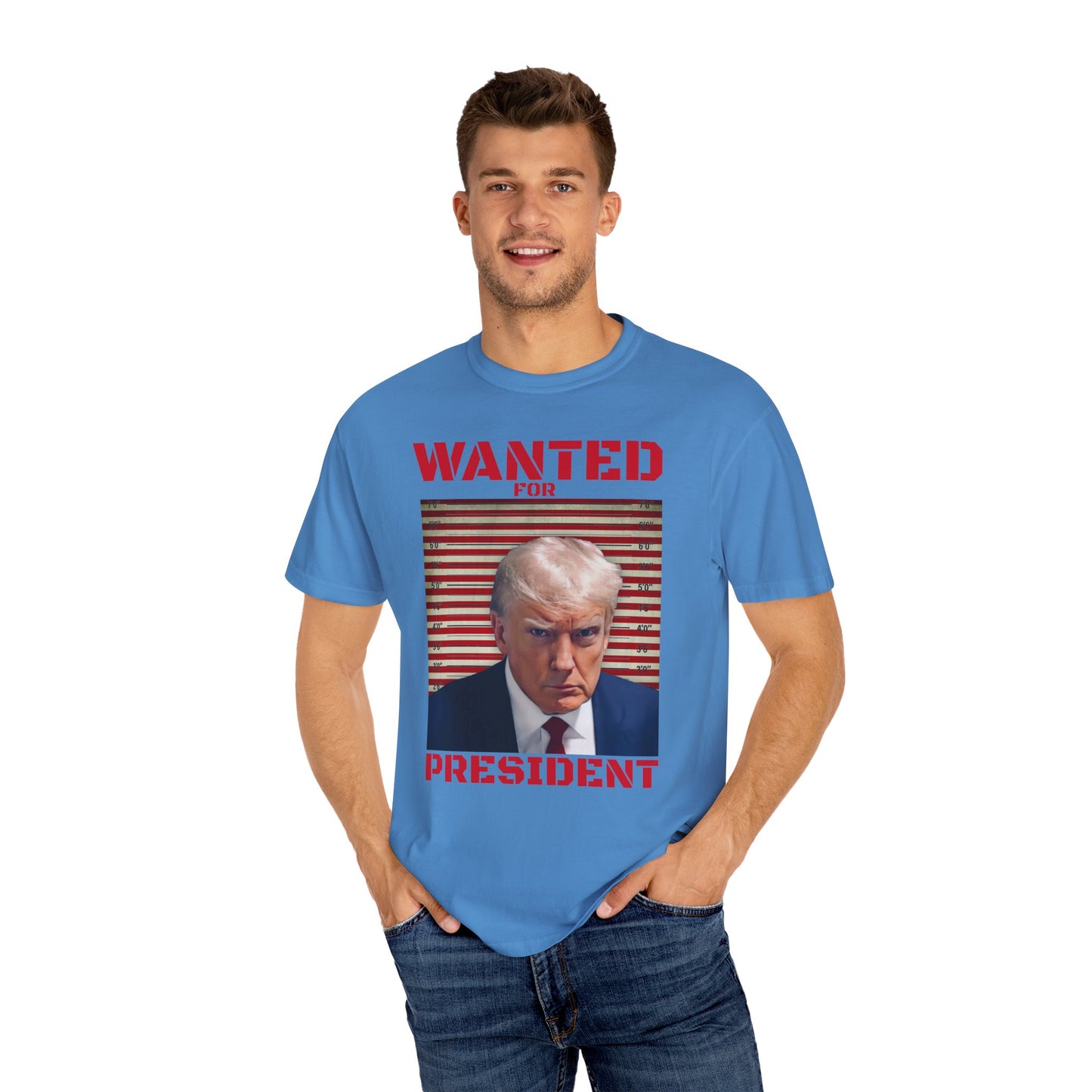 Wanted for President - Trump T-Shirt