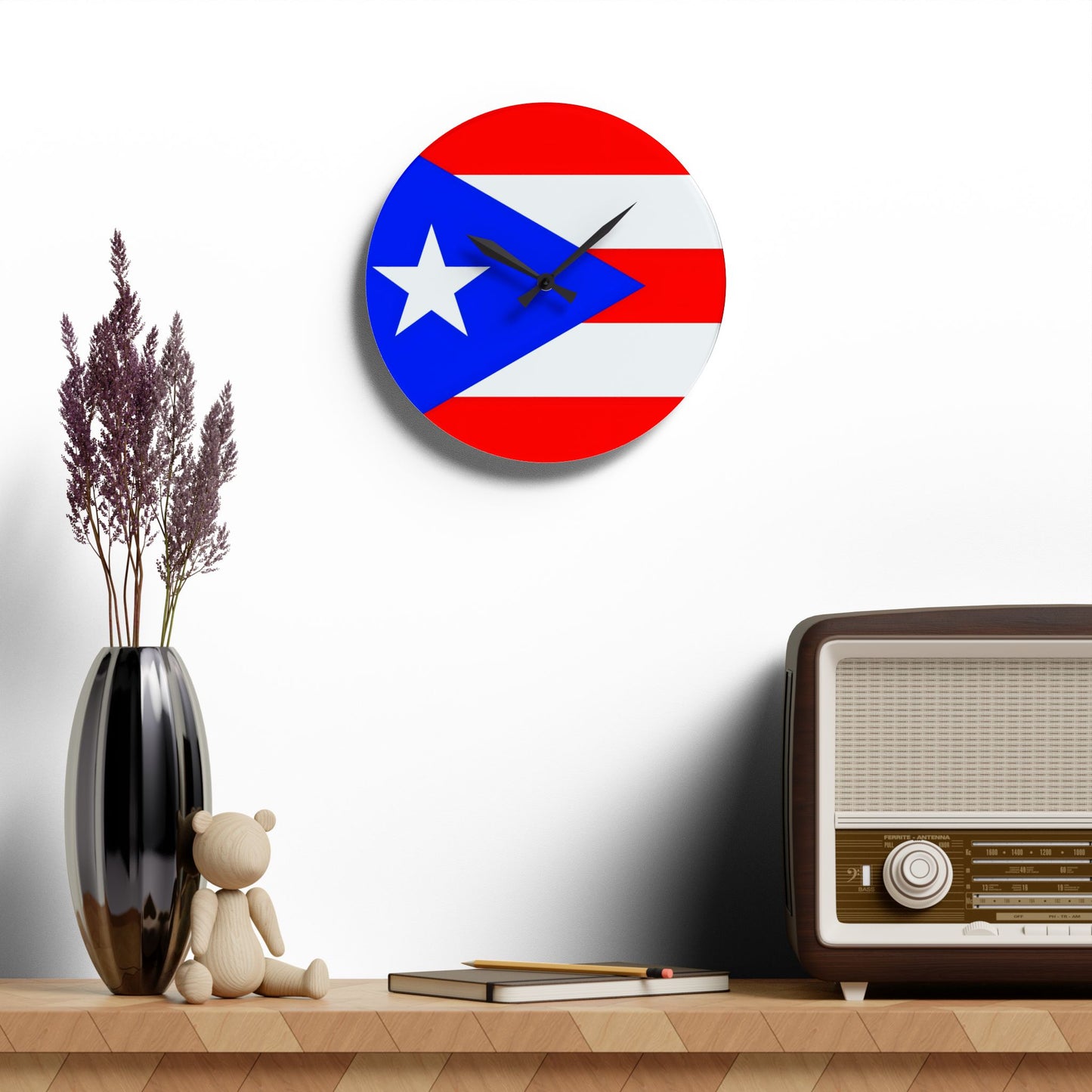 Any Flag | Acrylic Wall Clock