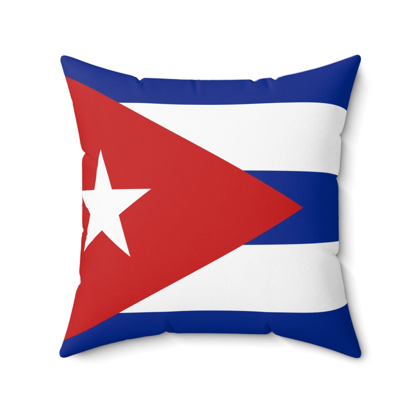 Cuban Spun Polyester Square Pillow - Global