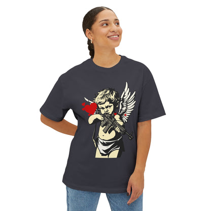 Cupids Bullet Remake | Unisex Oversized Boxy Tee