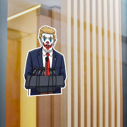 Trump Clown iv - Kiss-Cut Vinyl Decals