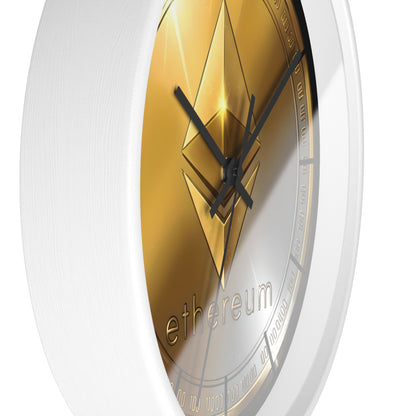 Ethereum Coin Wall Clock