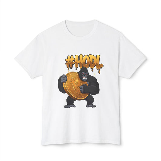 BITCOIN Crypto T-shirt featuring #HODL Ape