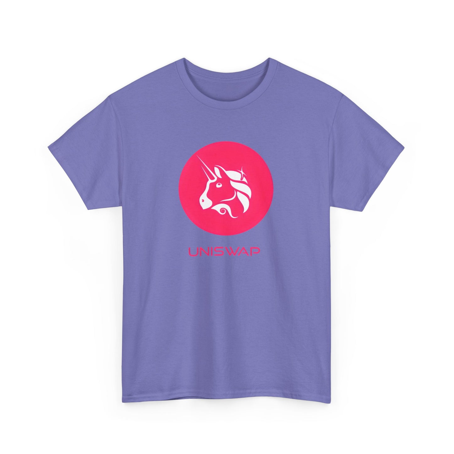 UNISWAP crypto Unisex Heavy Cotton Tee