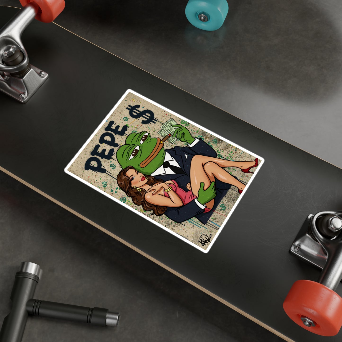 PEPE Kiss-Cut Vinyl Decals