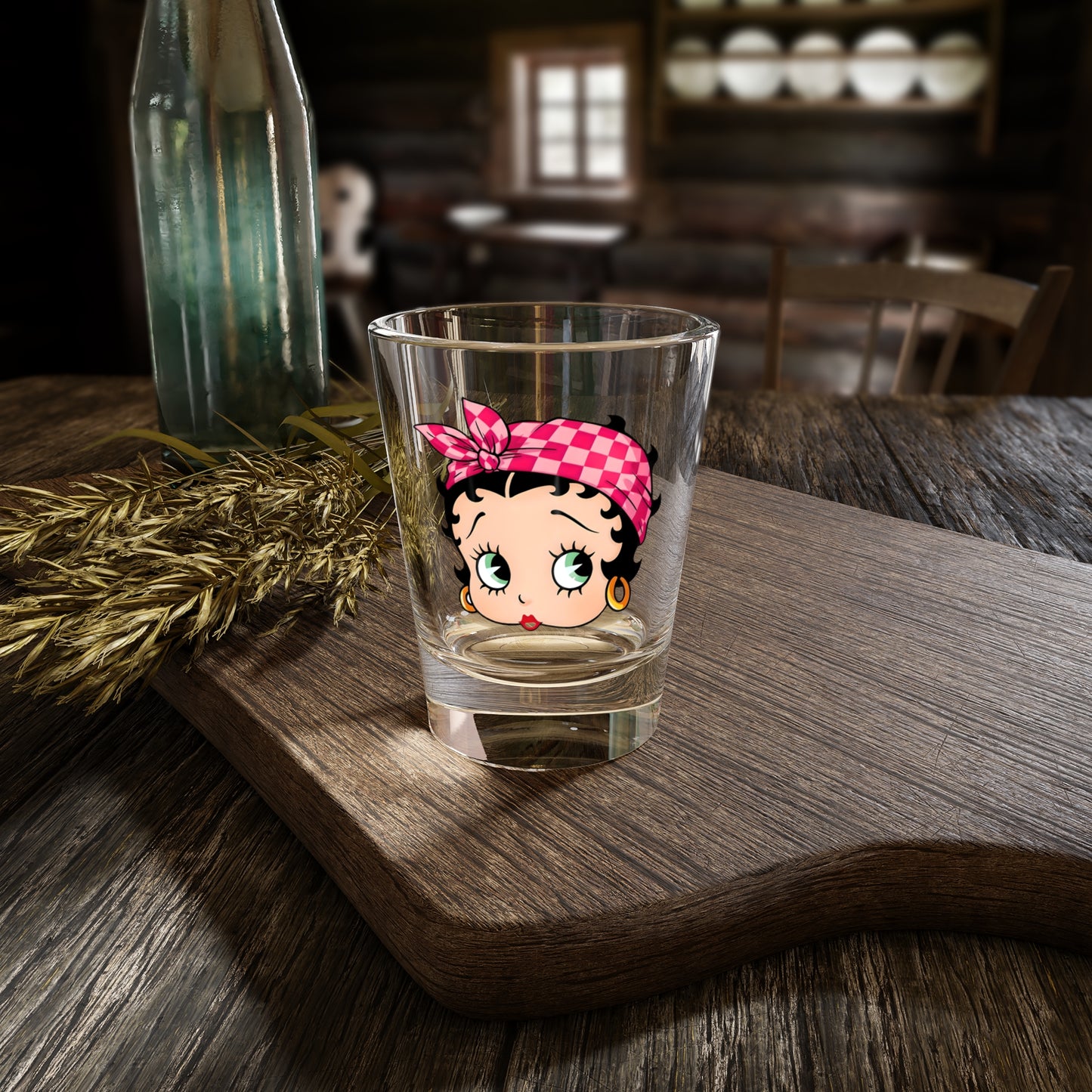 Betty Boop Shot Glass - Fun 1.5oz Cocktail Glass for Collectors