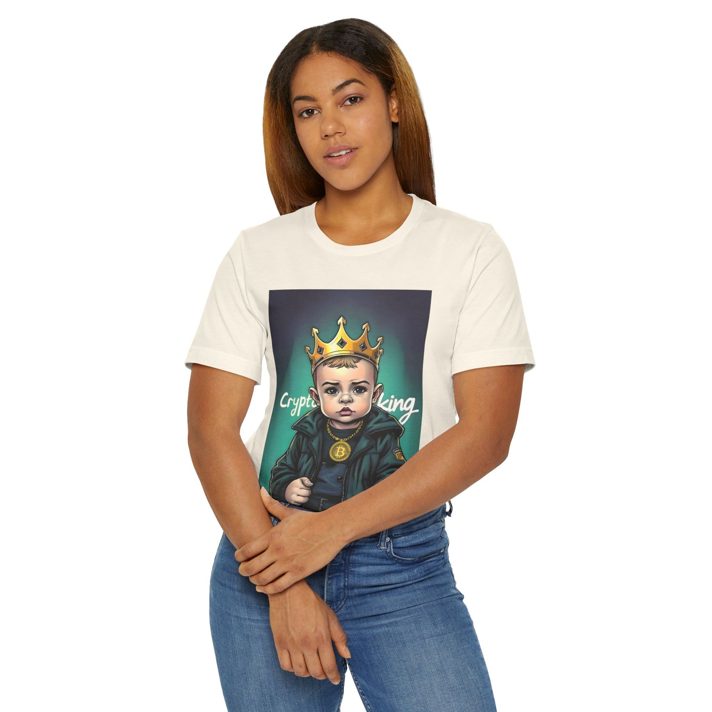 CryptoKid King i  | Unisex Jersey T-Shirt