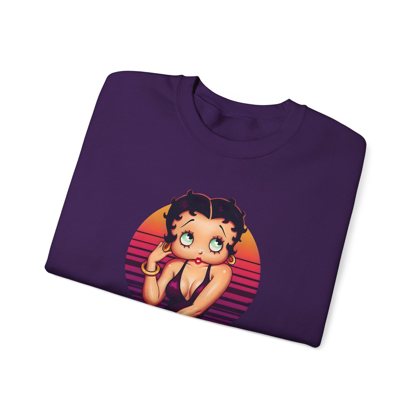 Betty Boop-Inspired Vintage Sweatshirt