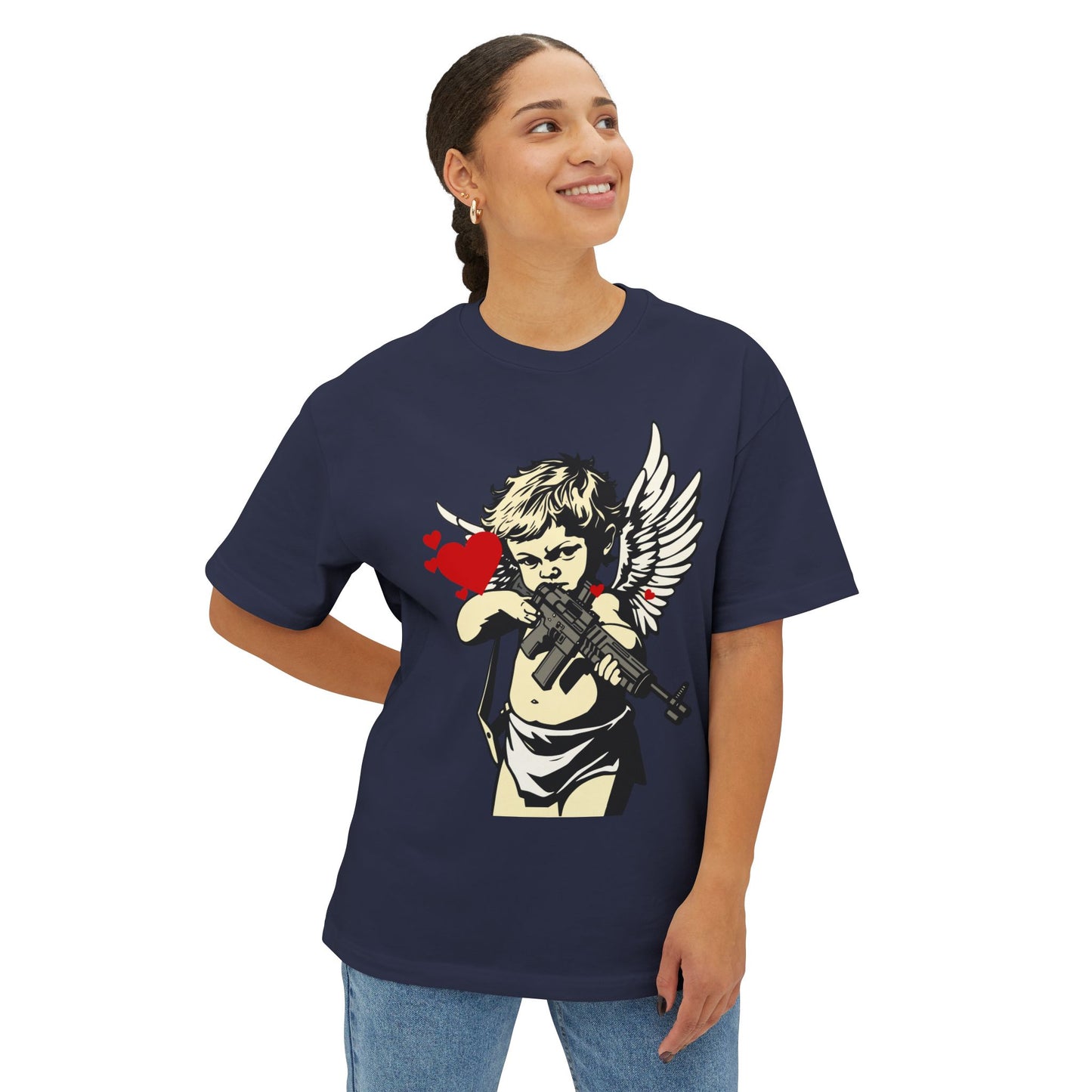 Cupids Bullet Remake | Unisex Oversized Boxy Tee