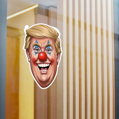 Anti Trump Clown Face - Kiss Cut Vinyl Decals