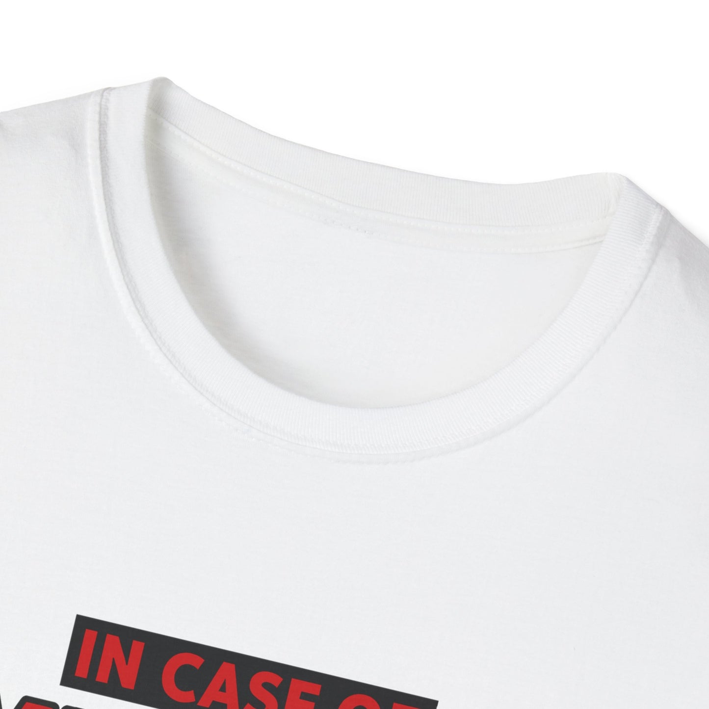 Emergency Alert Custom Text | Unisex Softstyle Tee