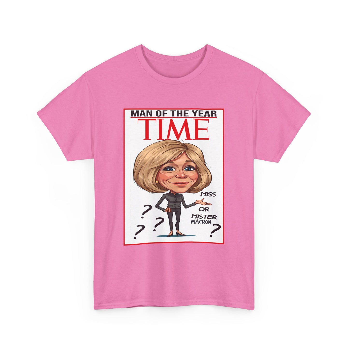 Macron | Man of the Year Parody T-Shirt