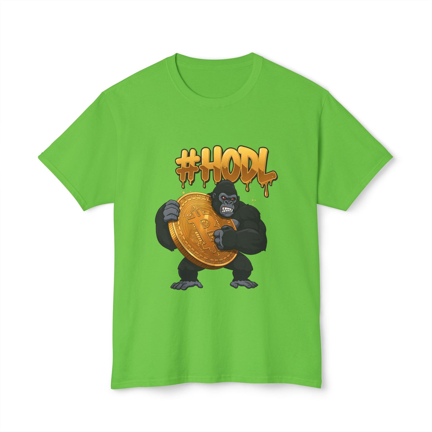 BITCOIN Crypto T-shirt featuring #HODL Ape