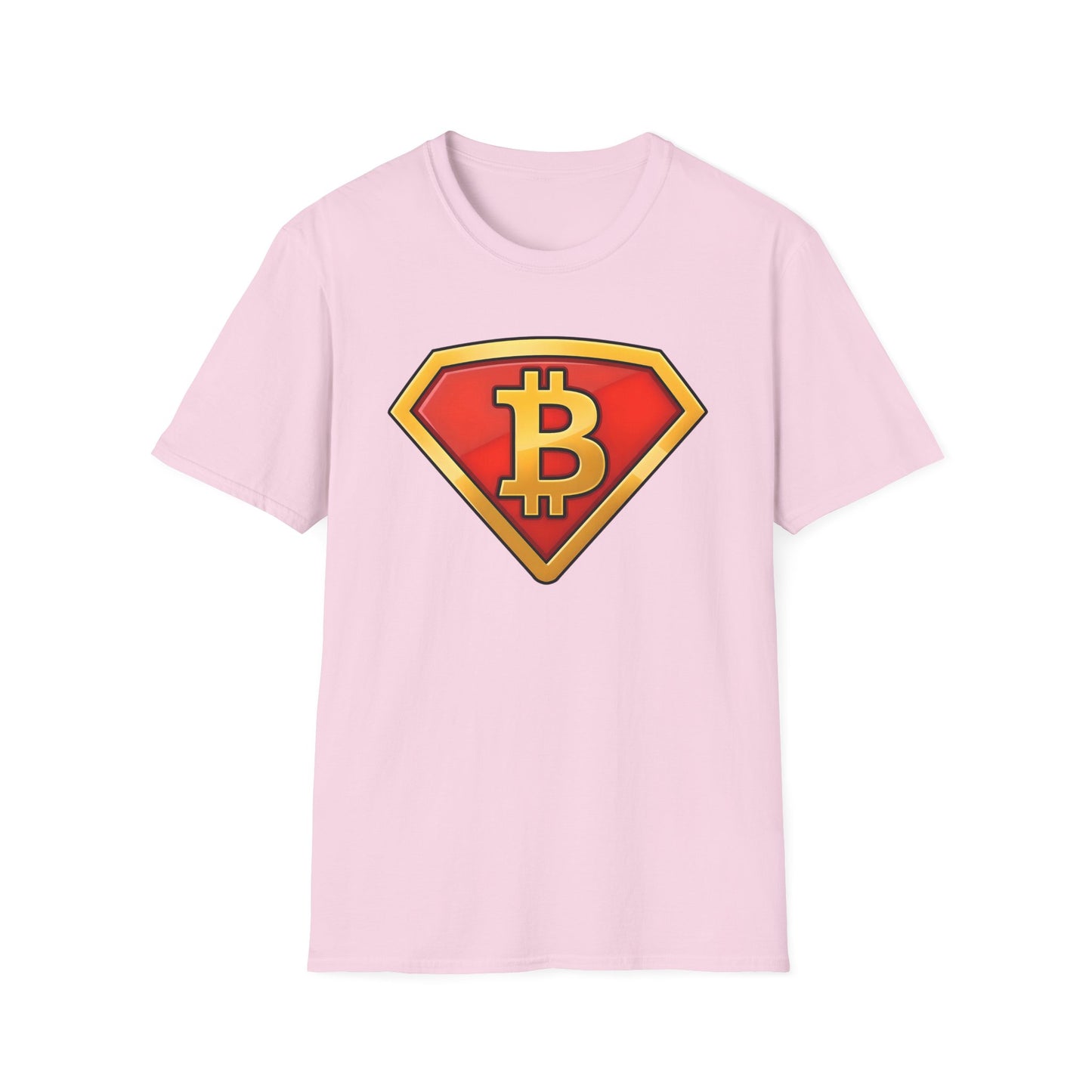 Super Bitcoin Hero Unisex T-Shirt - Cryptocurrency Lover Tee