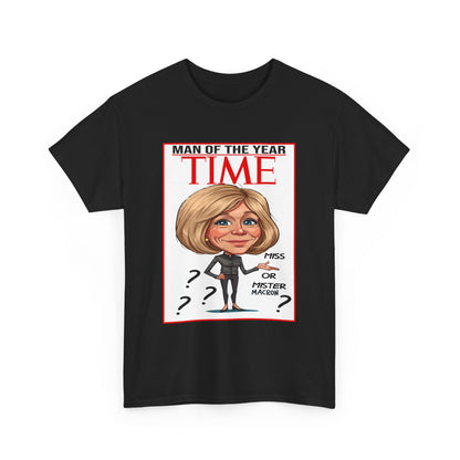 Macron | Man of the Year Parody T-Shirt