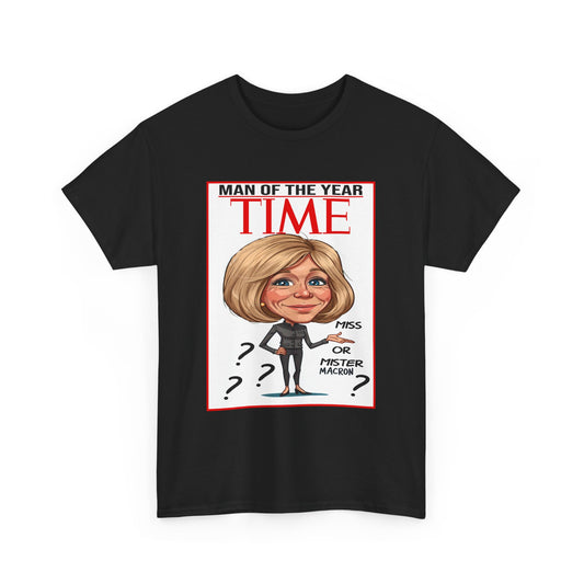 Macron | Man of the Year Parody T-Shirt