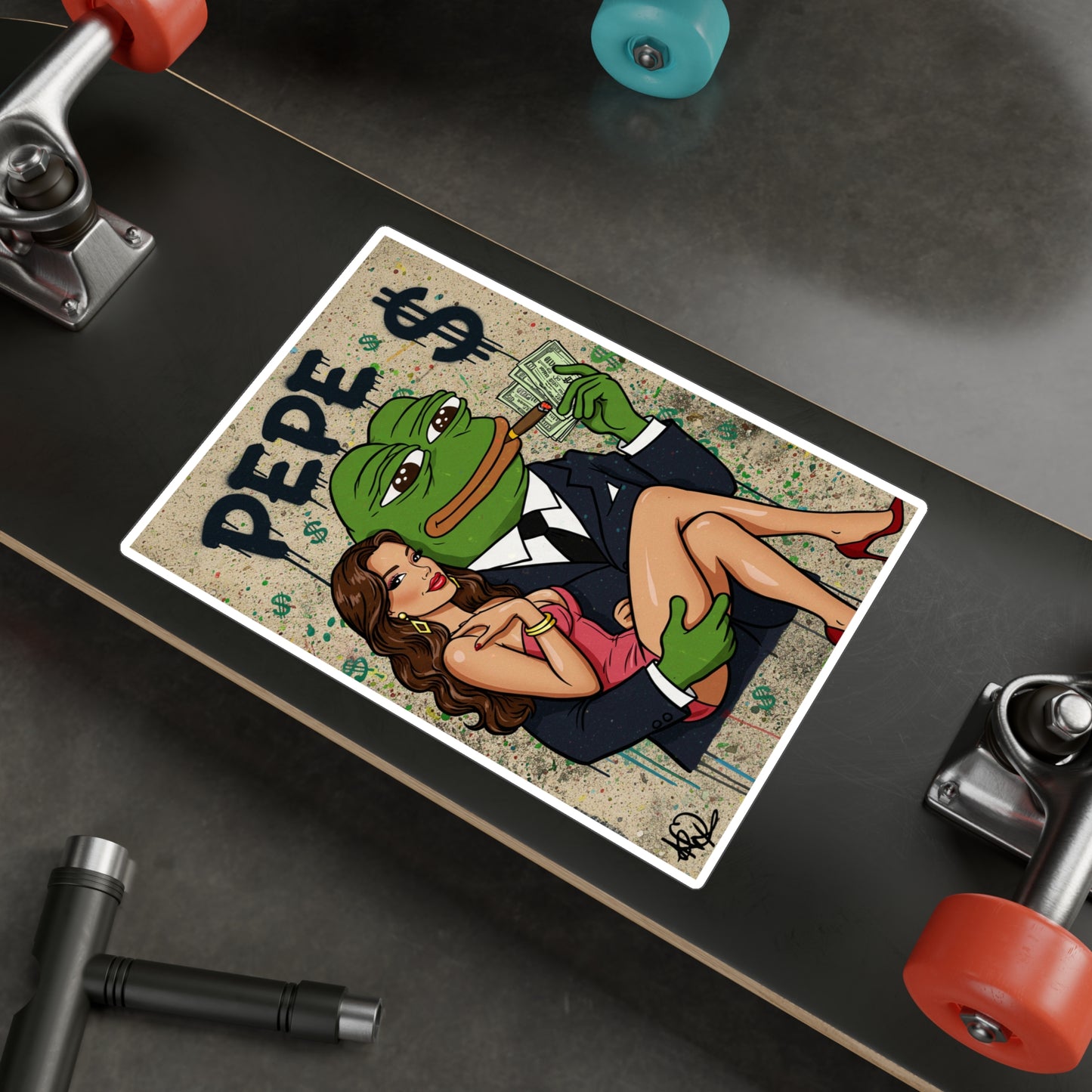 PEPE Kiss-Cut Vinyl Decals