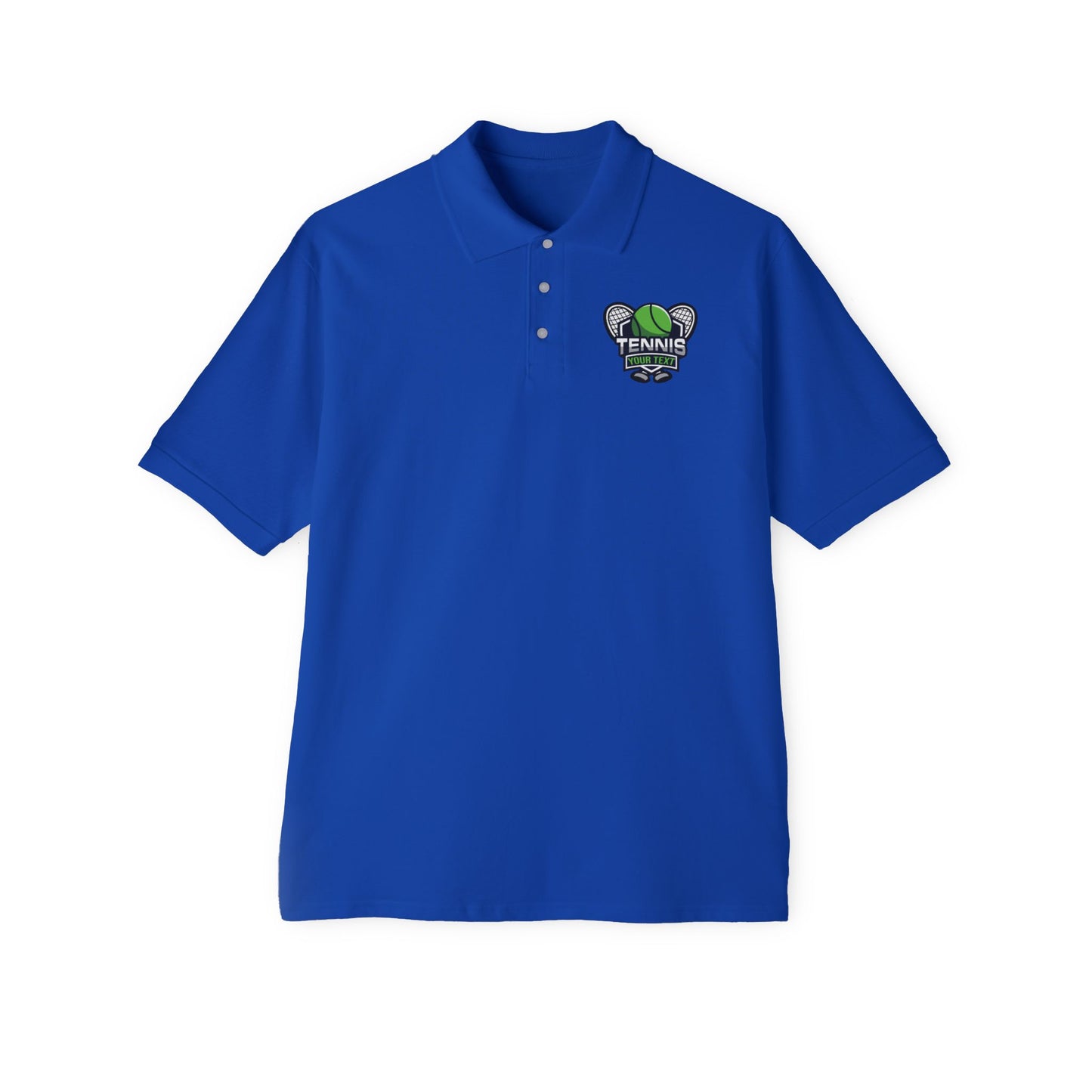 Custom Tennis Jersey Style | Men's Piqué Polo