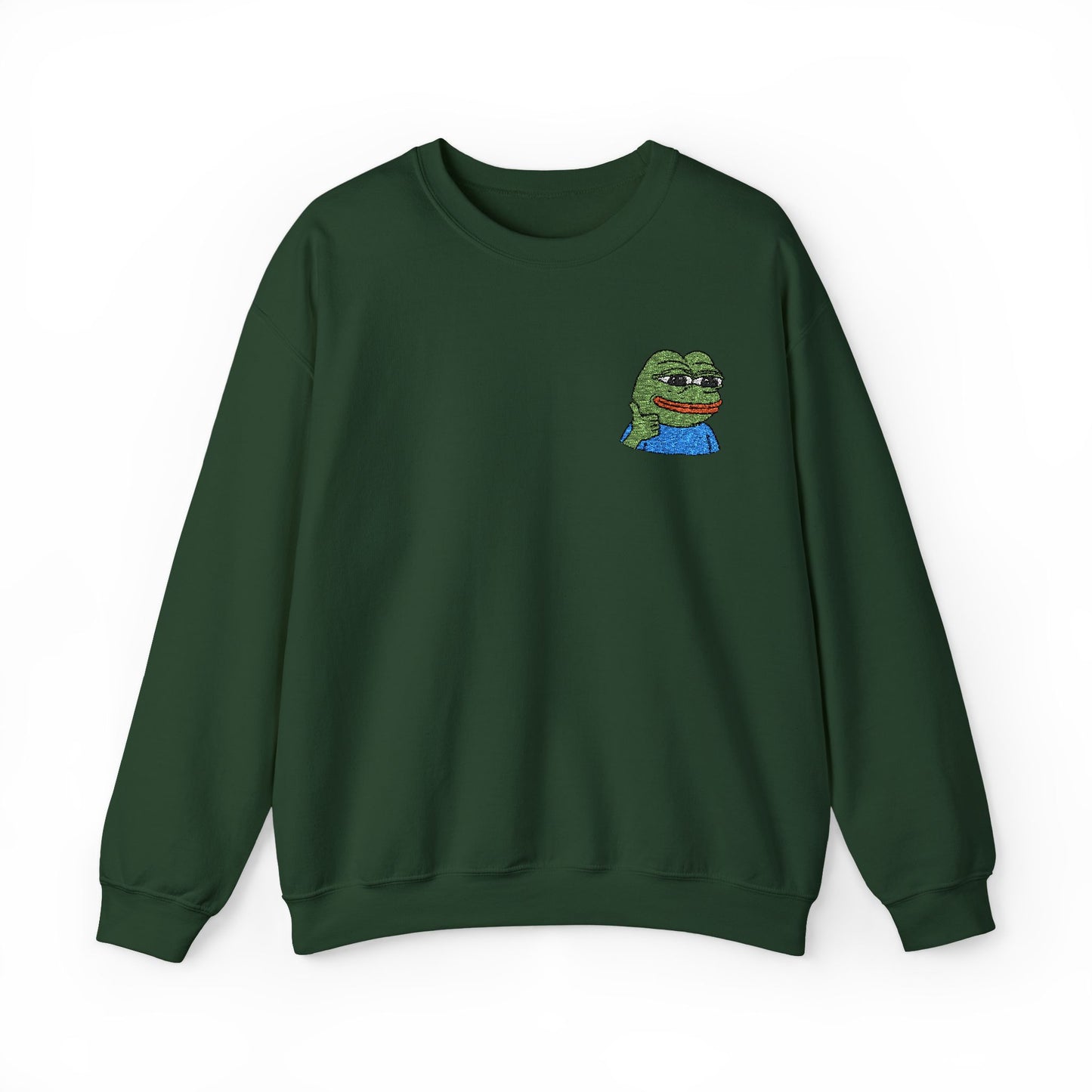 PEPE EMRBOIDERED Unisex Heavy Blend™ Crewneck Sweatshirt
