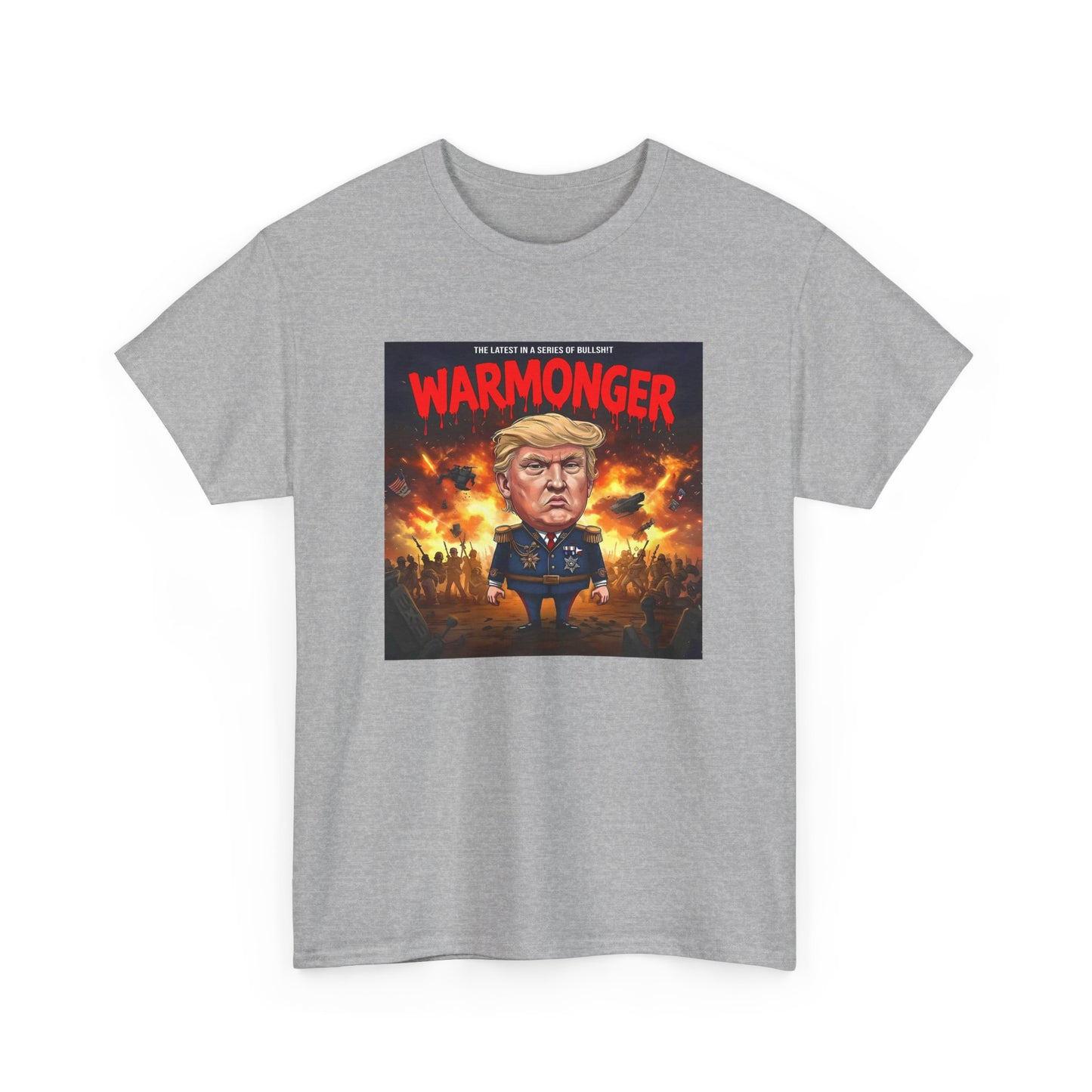 Warmonger Tee, Unisex Graphic T-Shirt, Statement Shirt, Political Apparel, Gift for Activists, Casual Wear