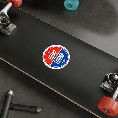 DUMP TRUMP - Kiss Cut Vinyl Decal Sticker