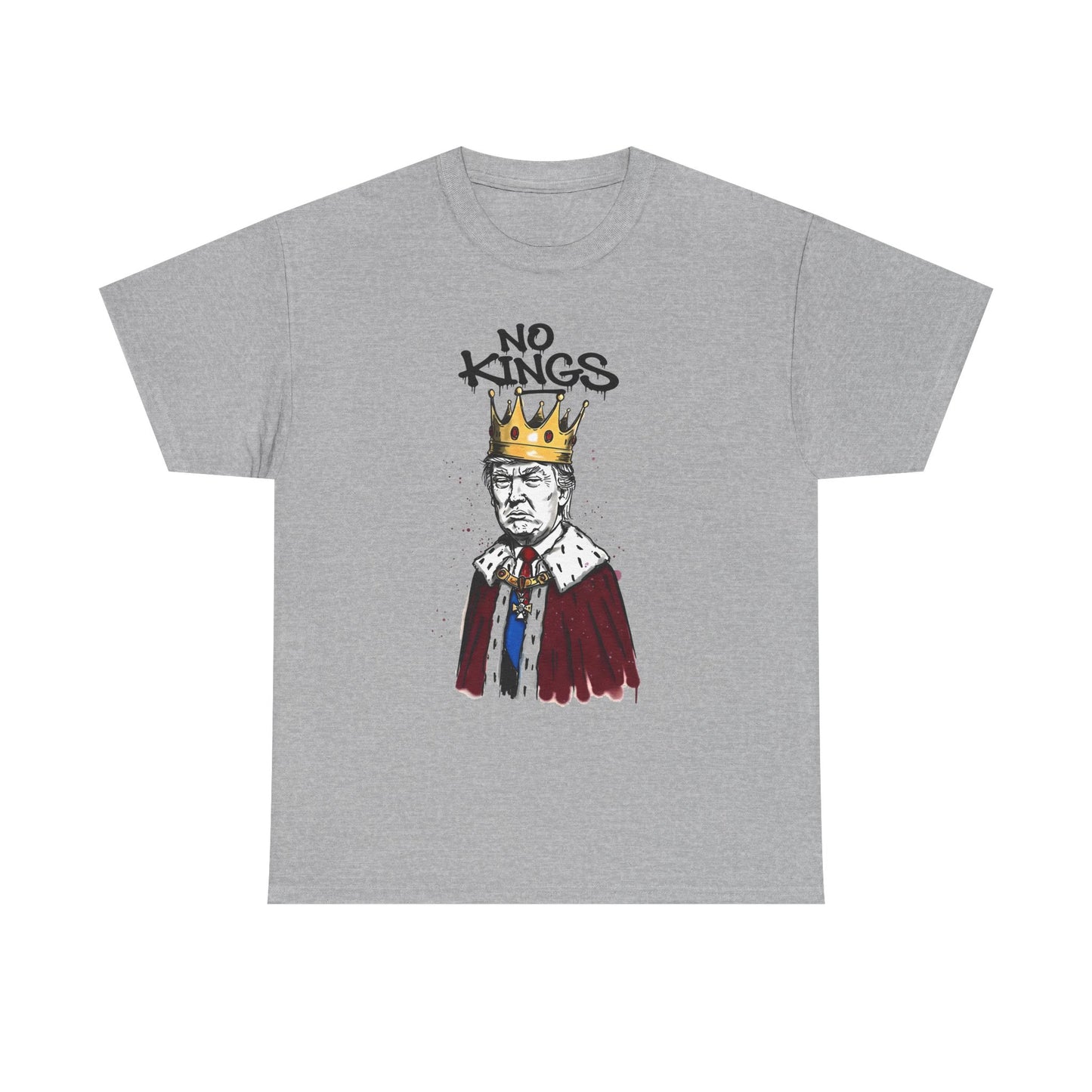 No Kings Graphic Tee | Unisex Heavy Cotton Shirt