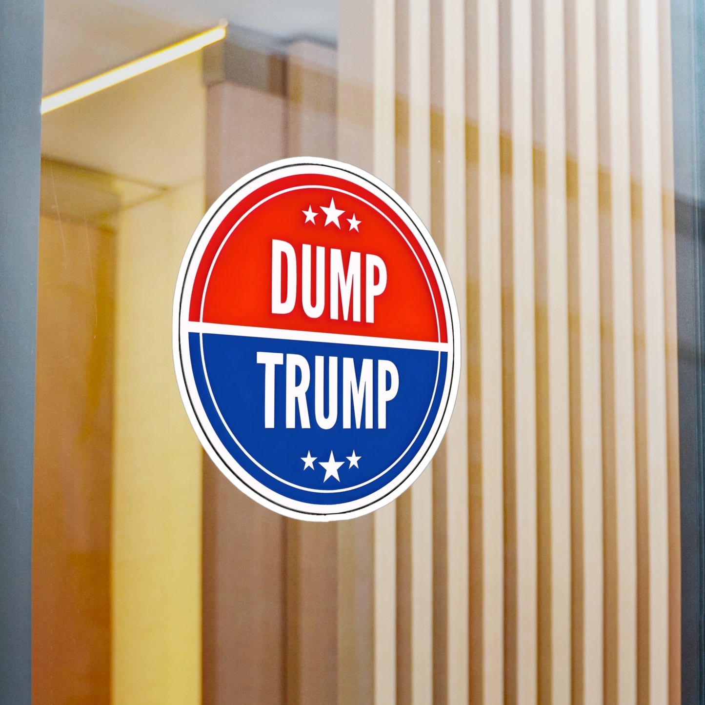 DUMP TRUMP - Kiss Cut Vinyl Decal Sticker
