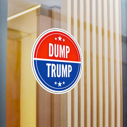 DUMP TRUMP - Kiss Cut Vinyl Decal Sticker