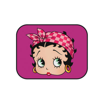 BETTY BOOP - Customizable Car Mats - Set of 4 Pink Decor