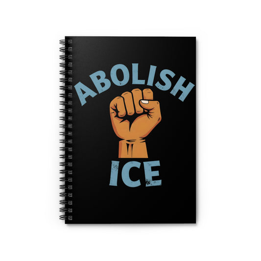 Abolish Ice Spiral Notebook