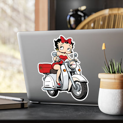 Betty Boop Scooter | Kiss-Cut Vinyl Decals