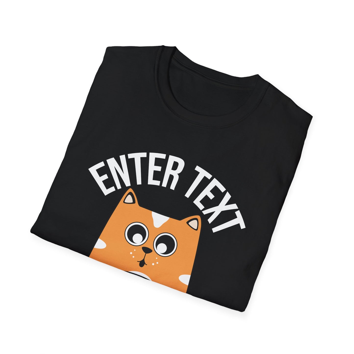 Custom Cat Coffee Design | Unisex Casual Tee