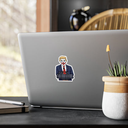 Trump Clown iv - Kiss-Cut Vinyl Decals