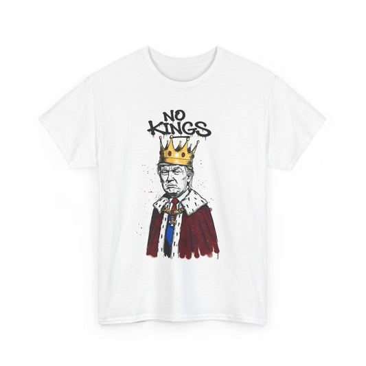 No Kings Graphic Tee | Unisex Heavy Cotton Shirt