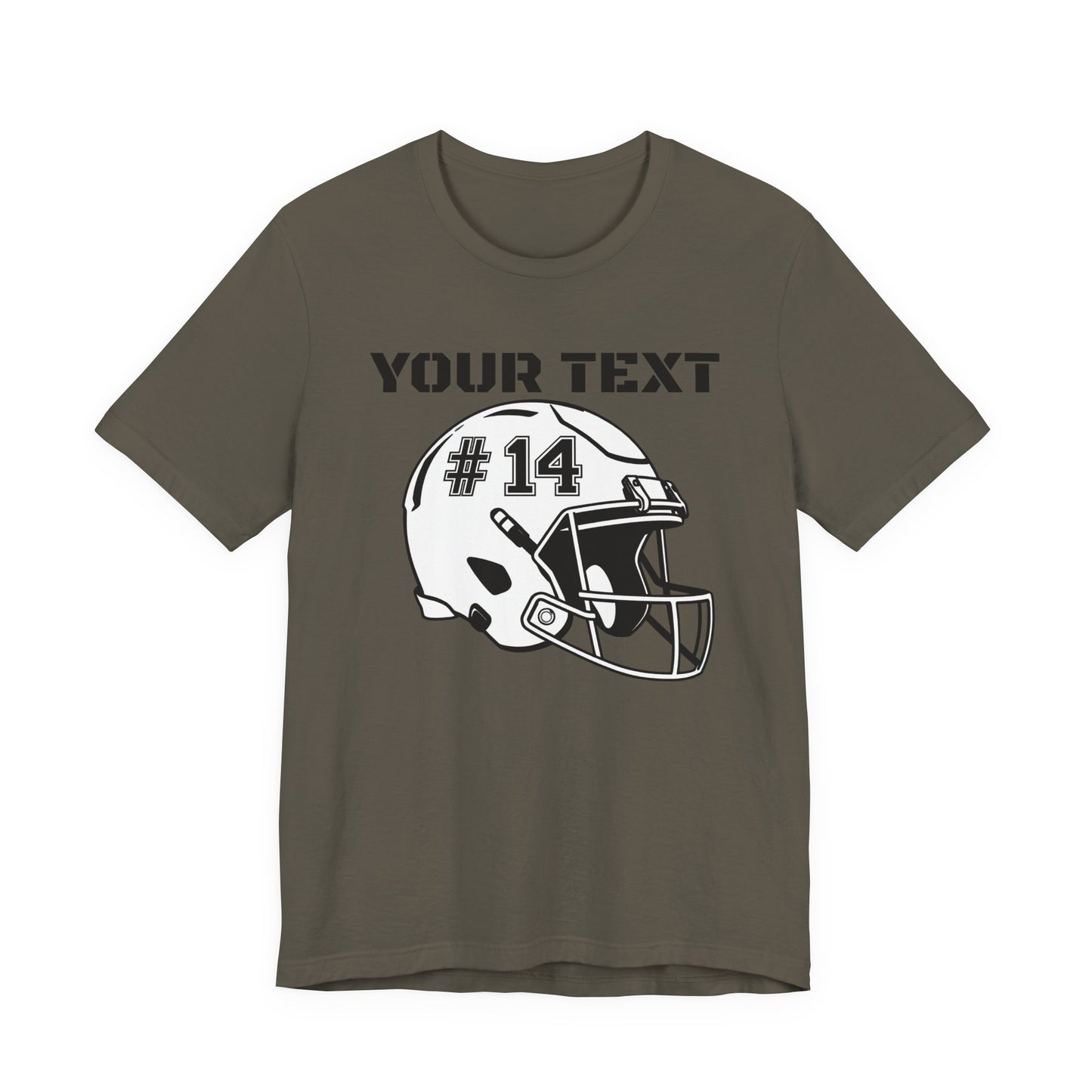 Custom Football Unisex Tee