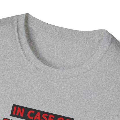 Emergency Alert Custom Text | Unisex Softstyle Tee