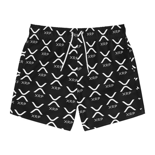 XRP Swim Trunks - Perfect for Summer Fun, Beach Days, Pool Parties, Vacations, and Crypto Lovers
