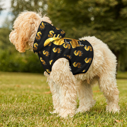 Gold Dollar Sign | Pet Hoodie