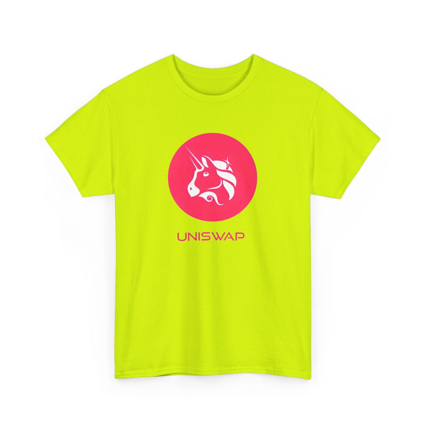 UNISWAP crypto Unisex Heavy Cotton Tee
