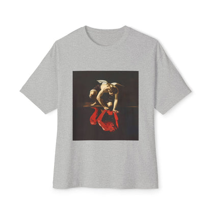 Artistic Angel/Devil Reflection | Unisex Oversized Boxy Tee