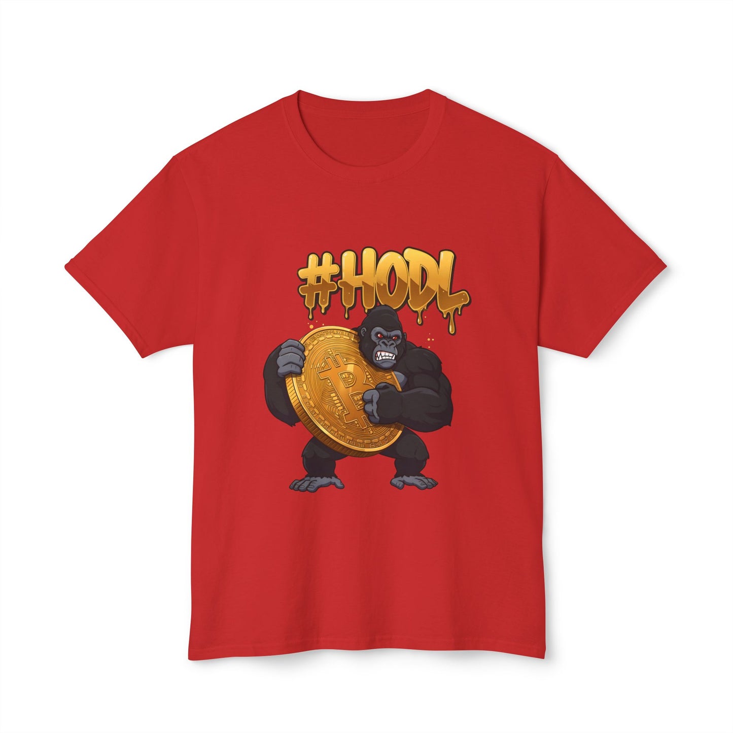 BITCOIN Crypto T-shirt featuring #HODL Ape