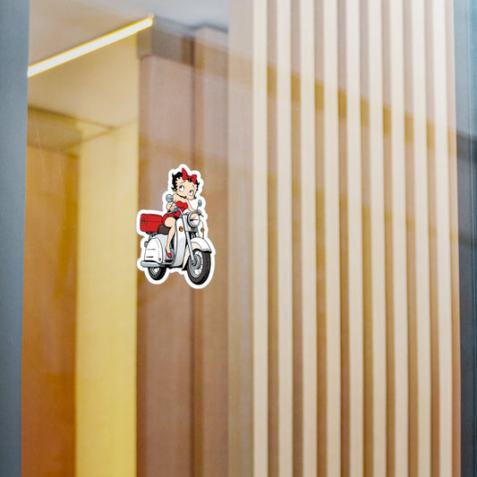 Betty Boop Scooter | Kiss-Cut Vinyl Decals