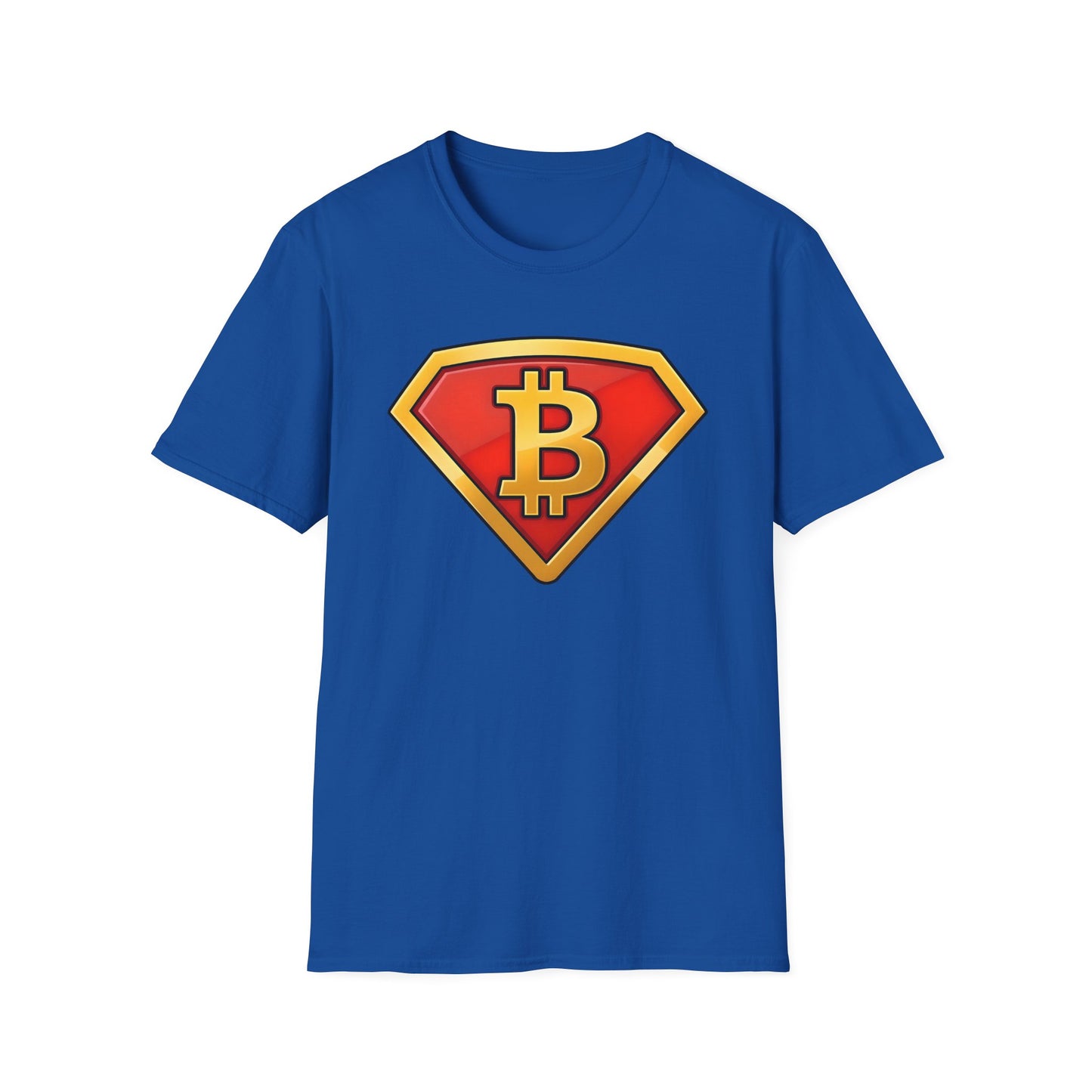 Super Bitcoin Hero Unisex T-Shirt - Cryptocurrency Lover Tee