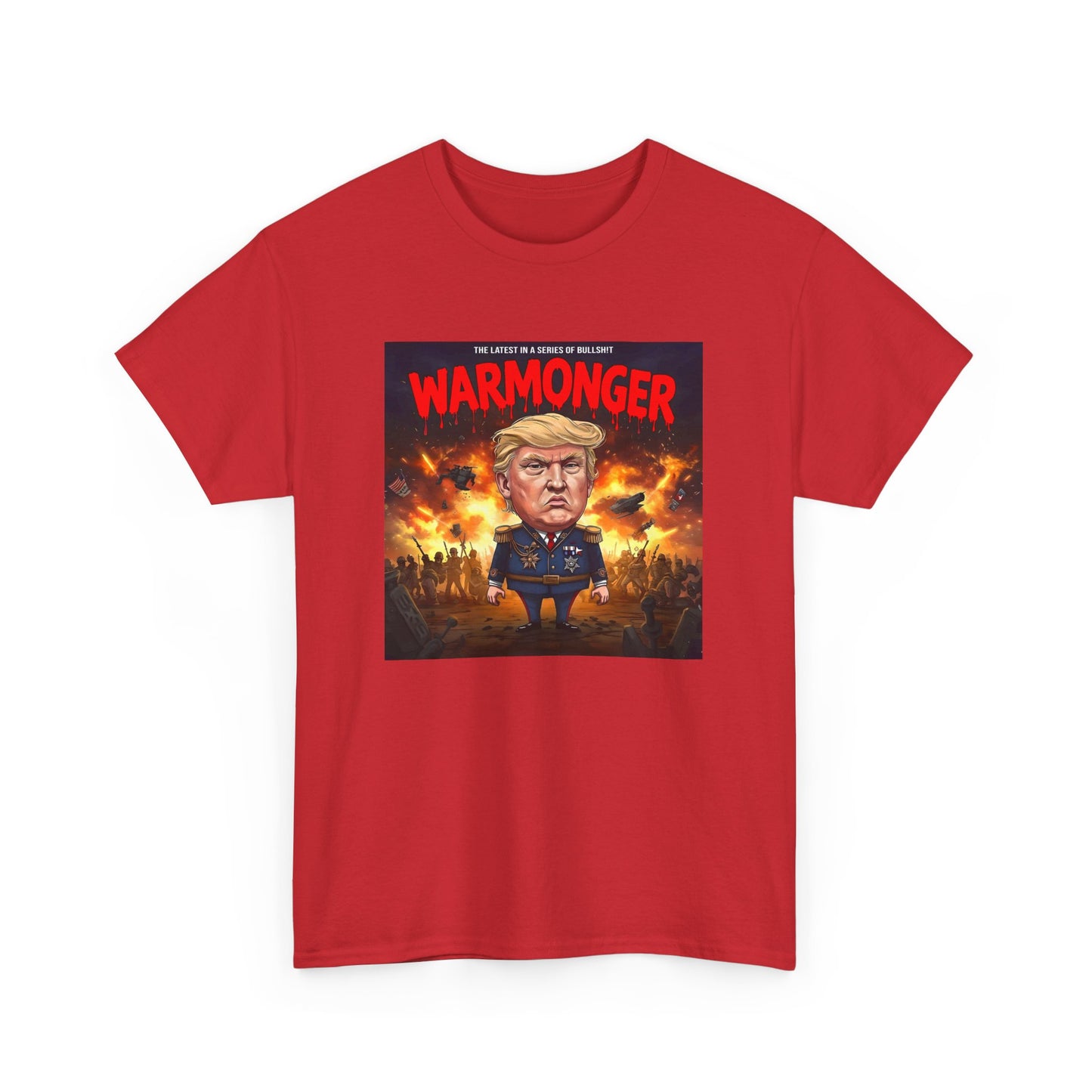 Warmonger Tee, Unisex Graphic T-Shirt, Statement Shirt, Political Apparel, Gift for Activists, Casual Wear