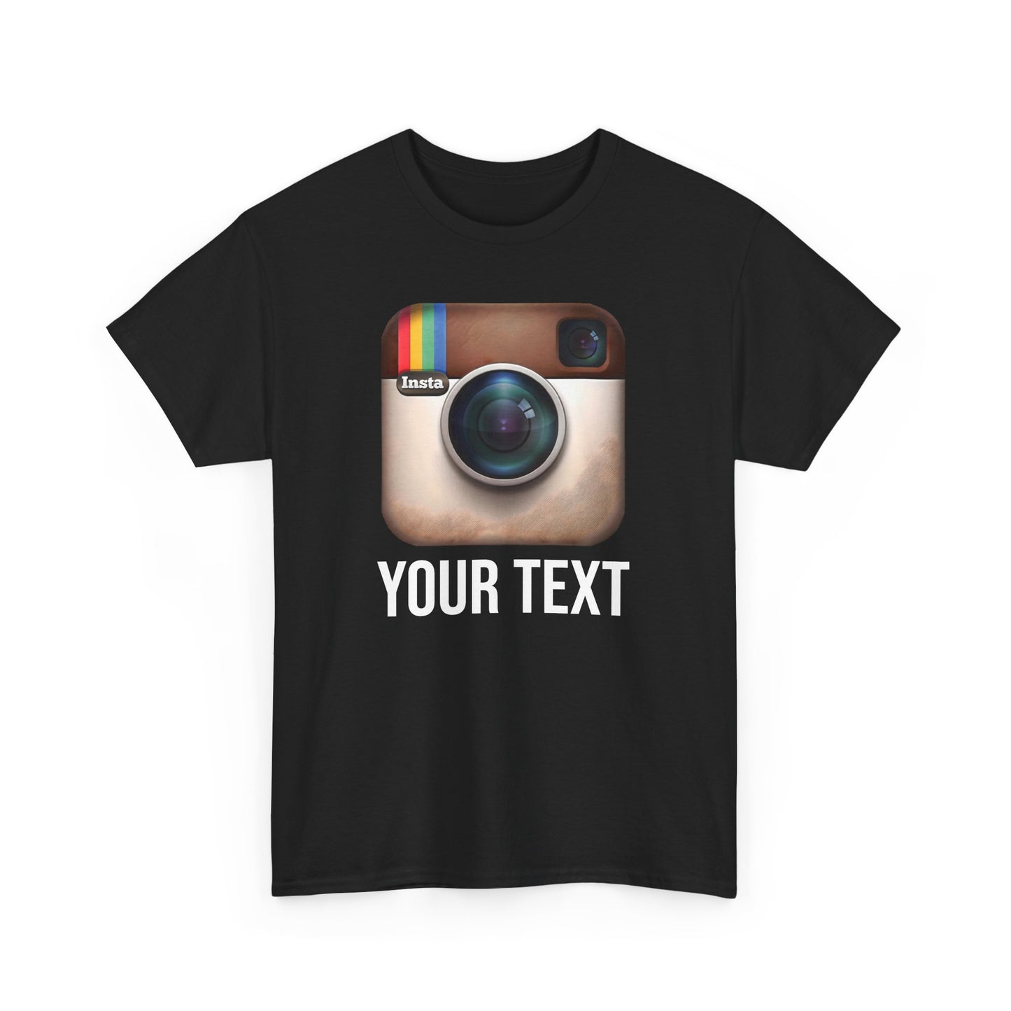 Custom Instagram | Unisex Heavy Cotton Tee
